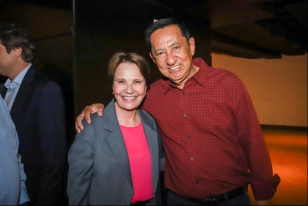 Senadora Tereza Cristina e o Prefeito Edinho