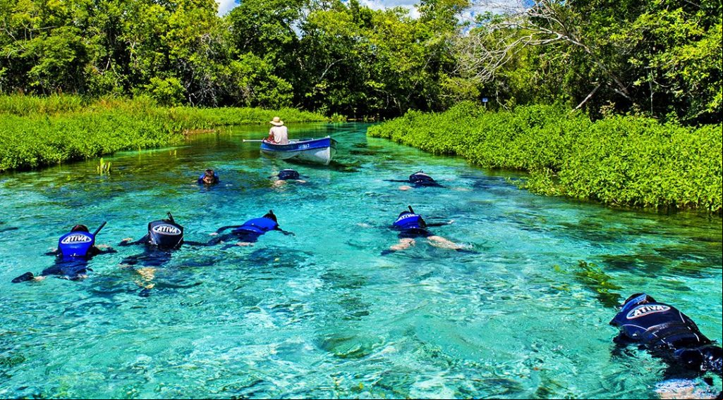 Atrações como balneários e eios terão maior lotação em Bonito (Foto: VisitMS)
